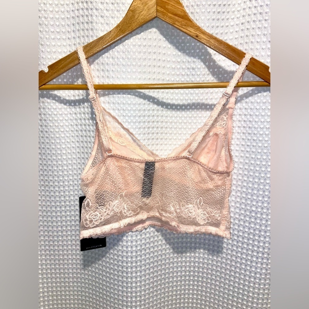 Platinum‎ Lingerie soft pink Stretchy Lace Bralette - Picture 10 of 12